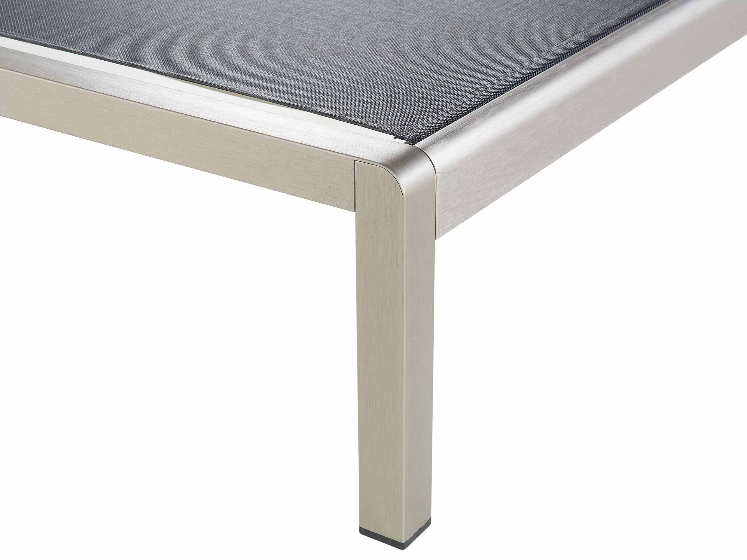 Beliani Musta Aurinkotuoli FOSSATO 9 Beliani Musta Aurinkotuoli FOSSATO - Image 9