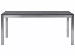 Beliani Puutarhapöytä Poltettu Graniittitaso Musta 180 X 90 Cm GROSSETO -Ulkokalusteet shop undef src sa picid 449990 type whitesh image scaled