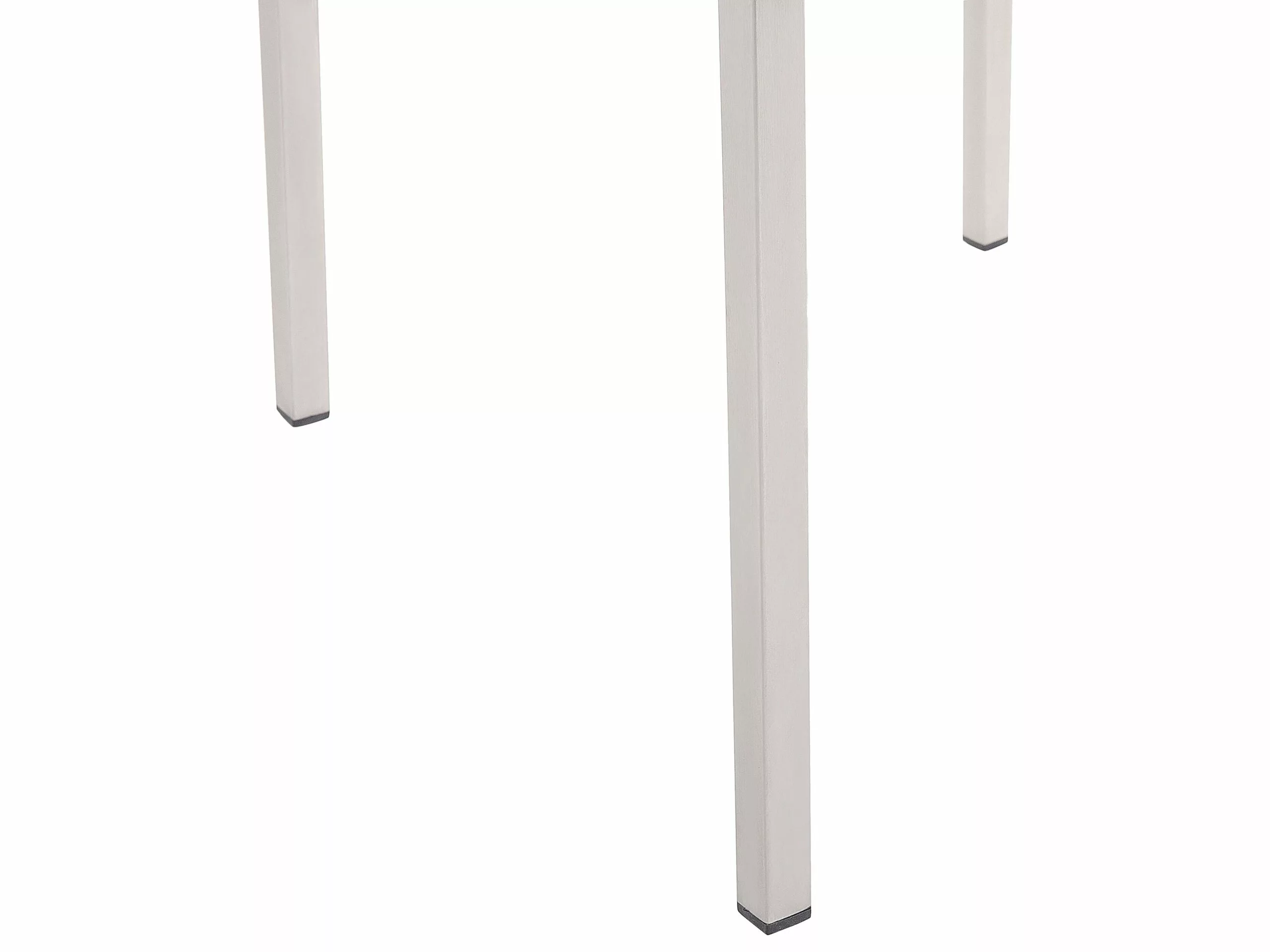 Beliani 6-istuttava Ulkoruokailuryhmä Poltettu Graniittitaso Tekstiilituolit Musta GROSSETO 9 Beliani 6-istuttava Ulkoruokailuryhmä Poltettu Graniittitaso Tekstiilituolit Musta GROSSETO - Image 9