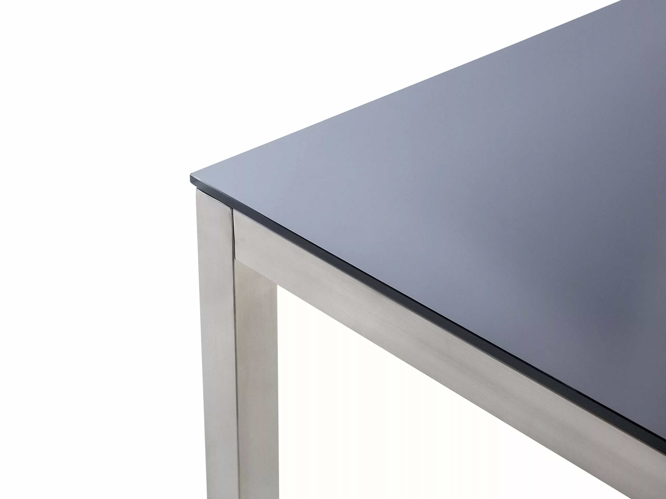 Beliani Puutarhapöytä Lasitasolla Musta 180 X 90 Cm GROSSETO - Image 7