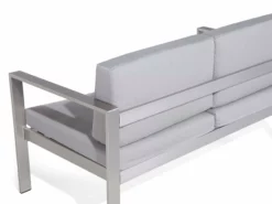 Beliani 2-istuttava Puutarhasohva Vaaleanharmaa SALERNO 16 Beliani 2-istuttava Puutarhasohva Vaaleanharmaa SALERNO -Ulkokalusteet shop undef src sa picid 679488 type whitesh image scaled