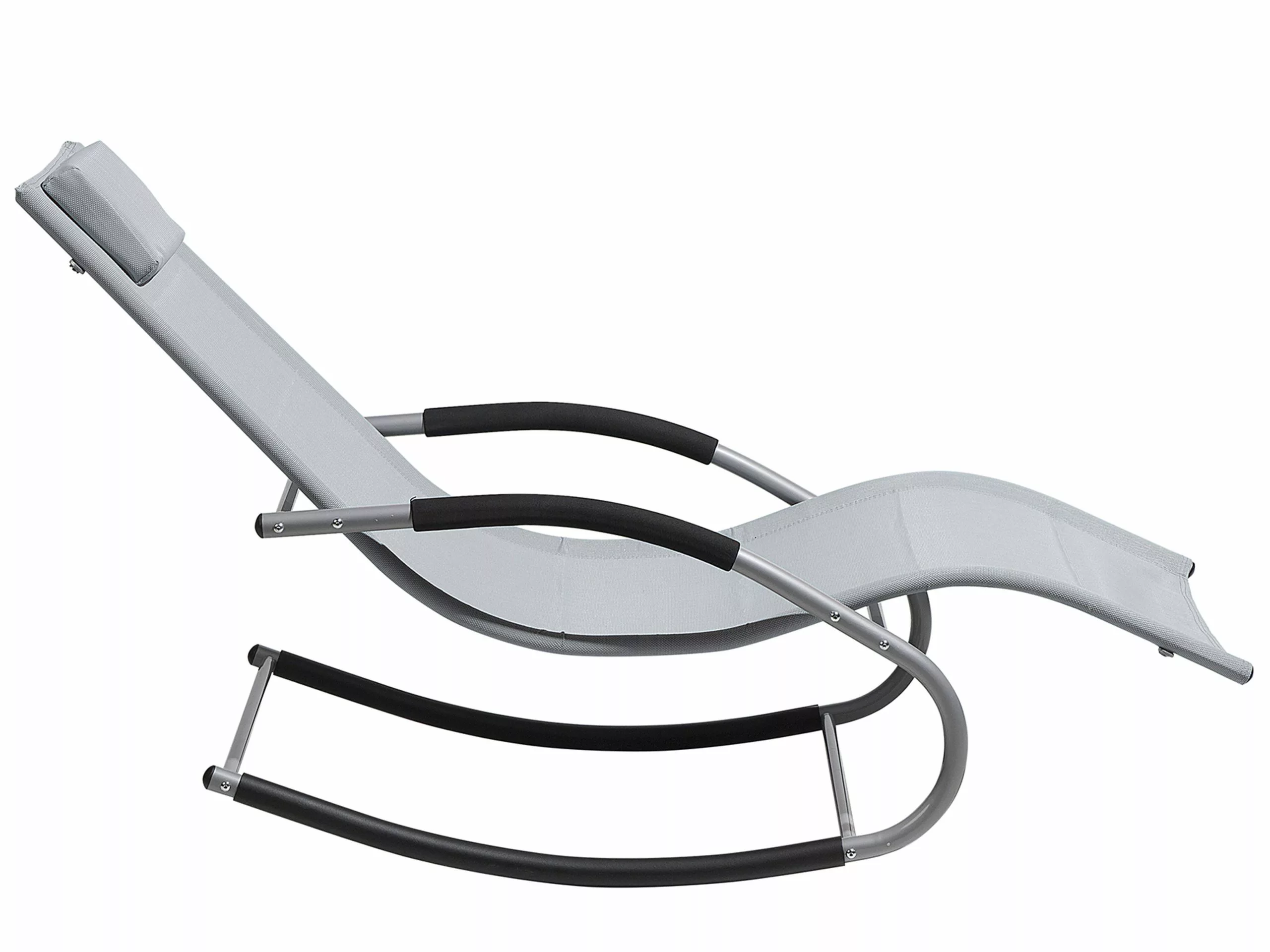Beliani Harmaa Aurinkotuoli CARANO - Image 6