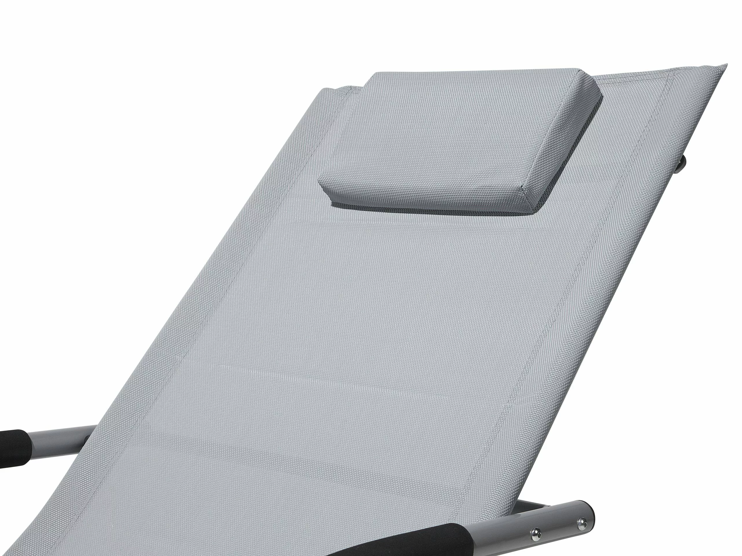 Beliani Harmaa Aurinkotuoli CARANO - Image 8