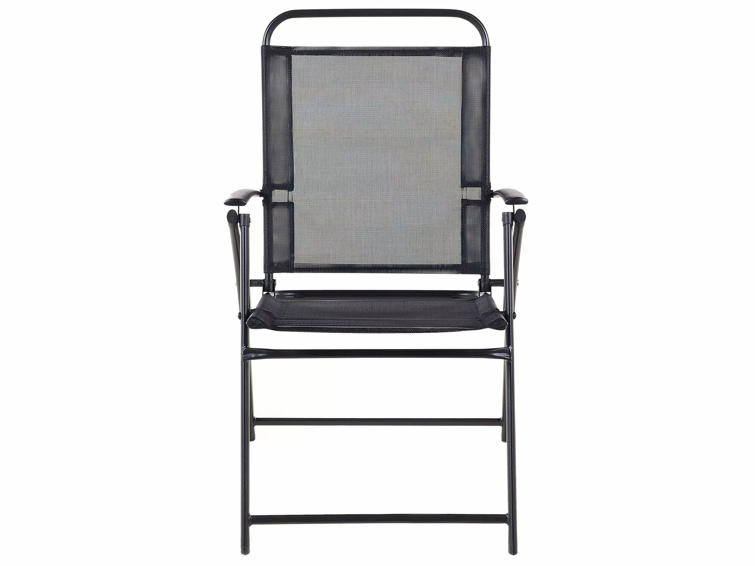 Beliani Puutarhatuoli 4 Kpl Musta LIVO - Image 8