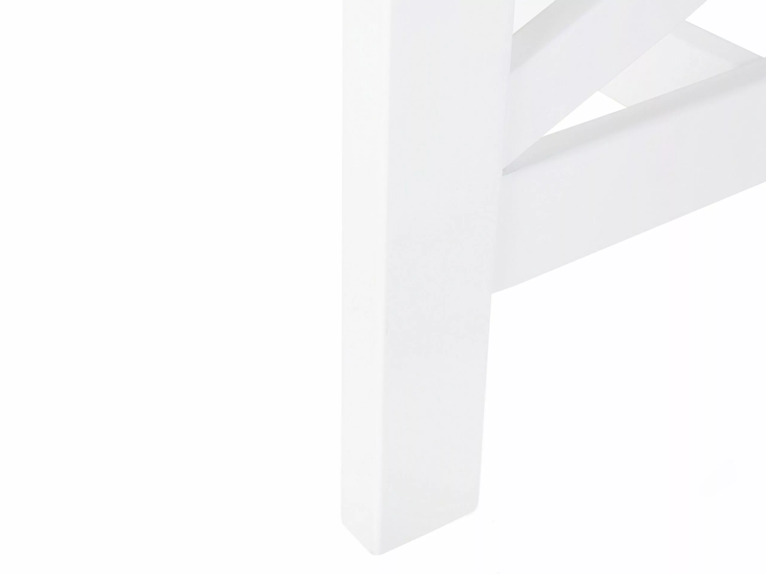 Beliani Puutarhapöytä Akasiapuu Valkoinen 100 Cm BALTIC 9 Beliani Puutarhapöytä Akasiapuu Valkoinen 100 Cm BALTIC - Image 9