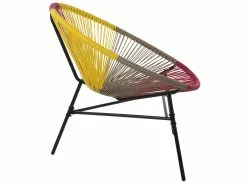 Beliani Narutuoli Polyrottinki Monivärinen Keltainen 2 Kpl ACAPULCO -Ulkokalusteet shop undef src sa picid 718094 type whitesh image scaled