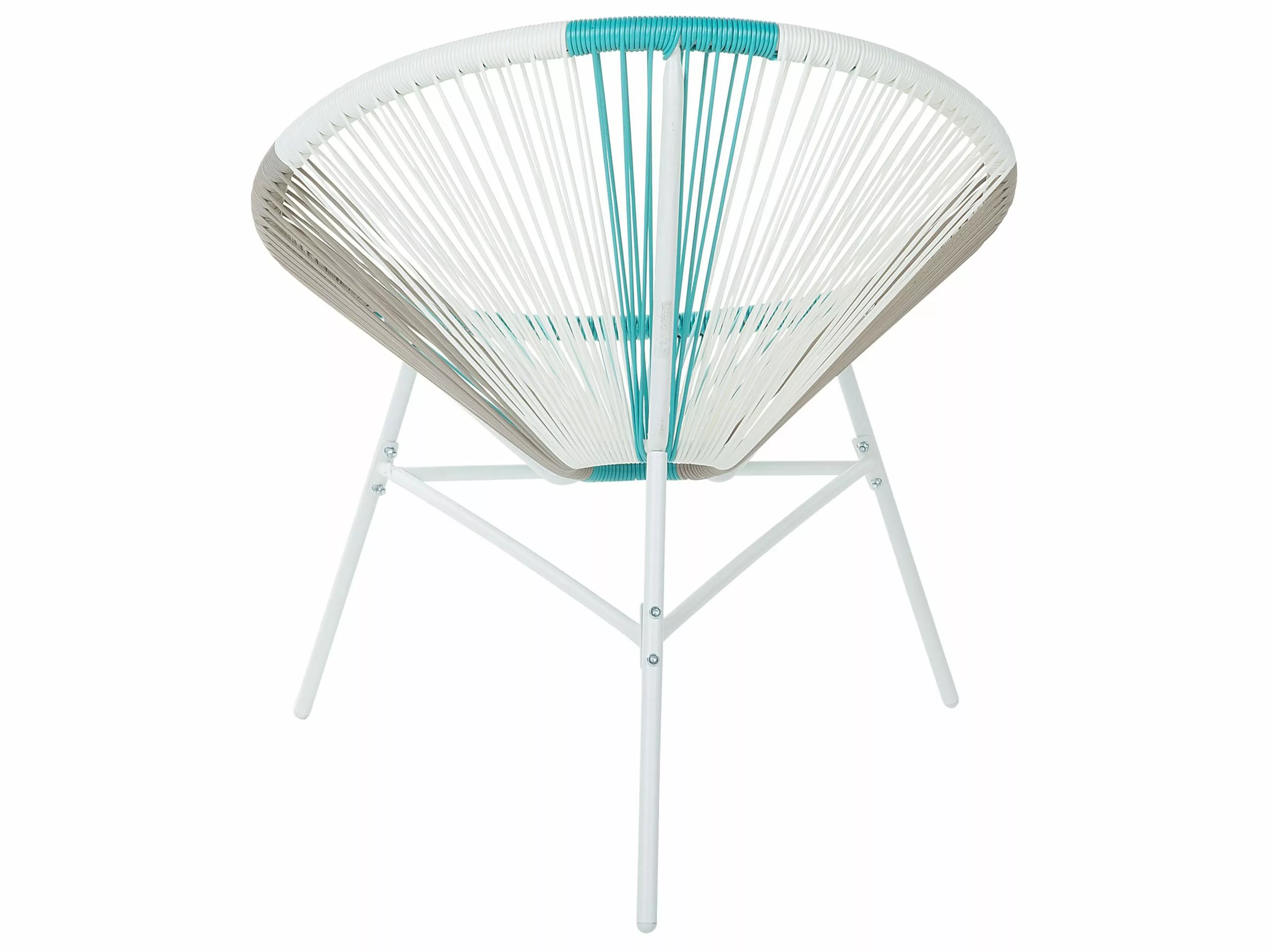 Beliani Narutuoli Polyrottinki Monivärinen Valkoinen ACAPULCO 7 Beliani Narutuoli Polyrottinki Monivärinen Valkoinen ACAPULCO - Image 7