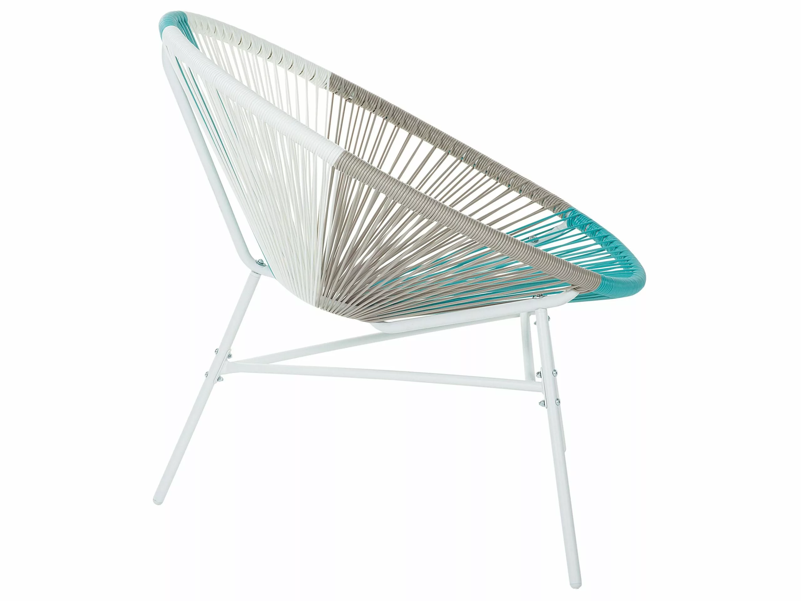 Beliani Narutuoli Polyrottinki Monivärinen Valkoinen ACAPULCO 8 Beliani Narutuoli Polyrottinki Monivärinen Valkoinen ACAPULCO - Image 8