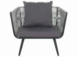 Beliani Puutarhasohvasetti Harmaa RAGUSA -Ulkokalusteet shop undef src sa picid 718426 type whitesh image scaled