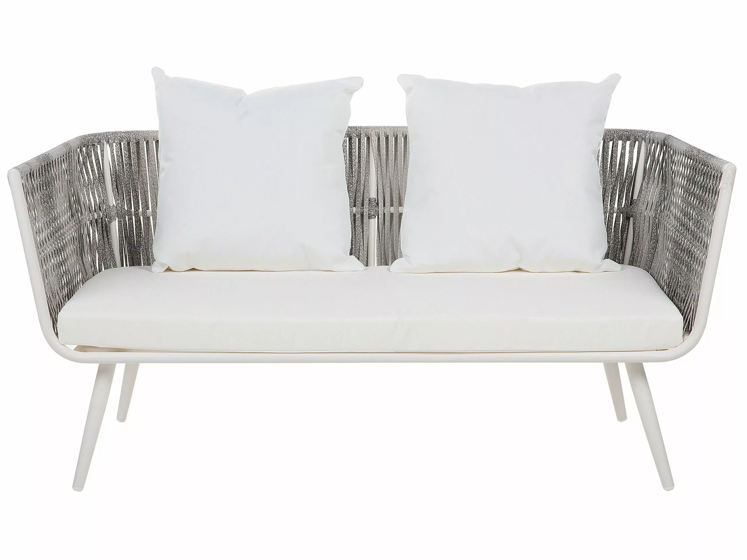 Beliani Puutarhasohvasetti Luonnonvalkoinen RAGUSA 8 Beliani Puutarhasohvasetti Luonnonvalkoinen RAGUSA - Image 8