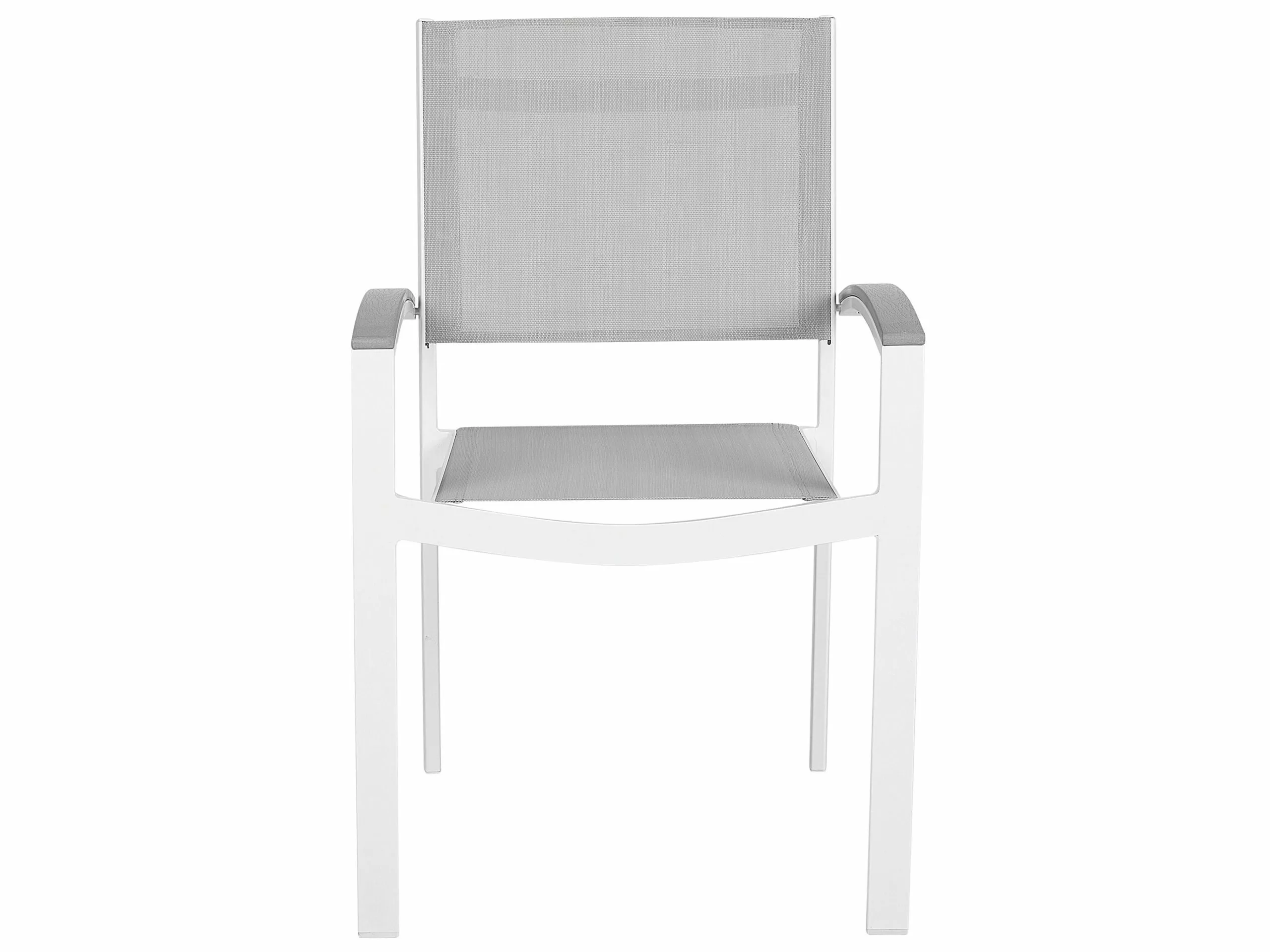 Beliani Puutarhatuoli Harmaa 4kpl PERETA - Image 6