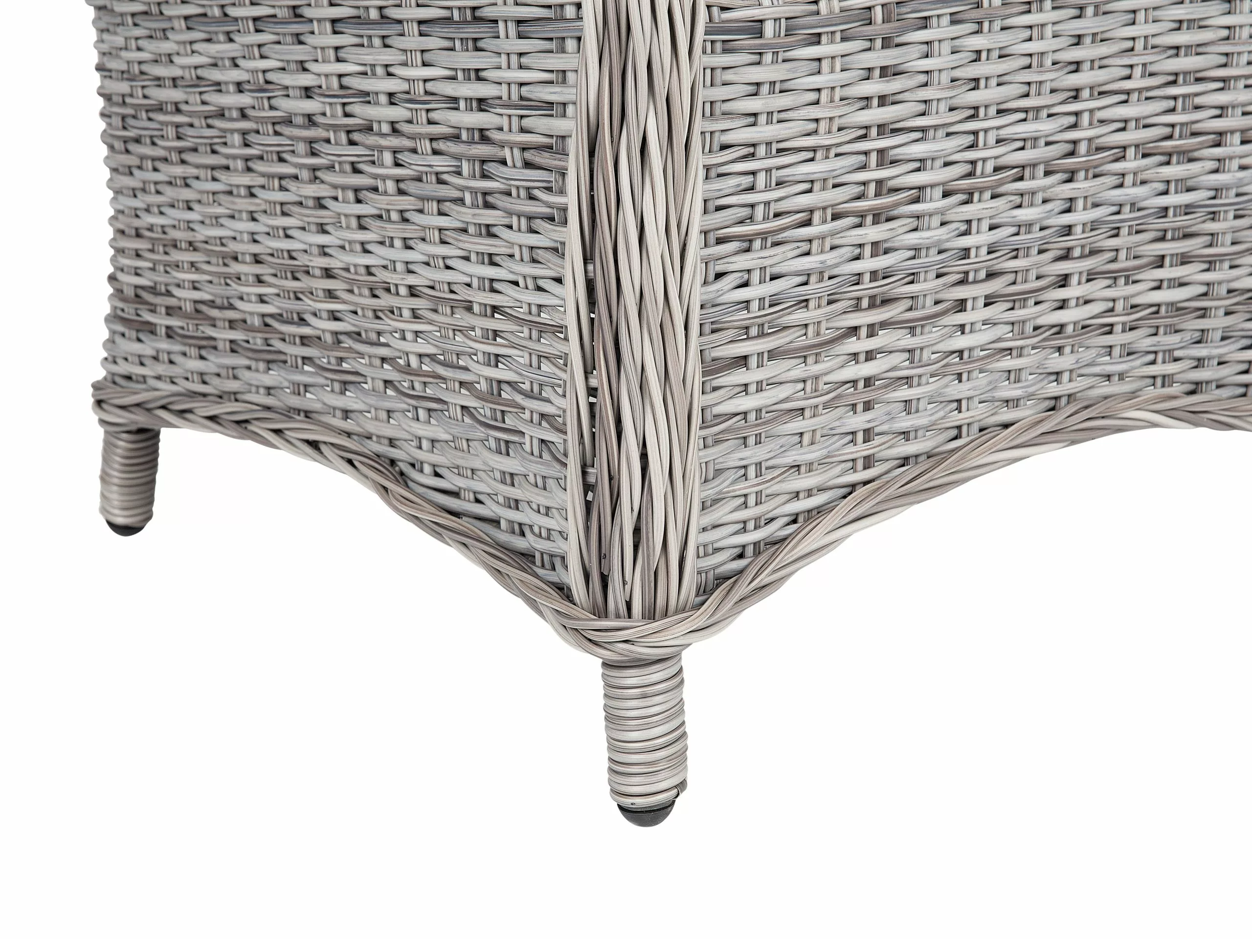 Beliani Puutarhatuoli Polyrottinki Harmaa 2 Kpl CASCAIS - Image 8