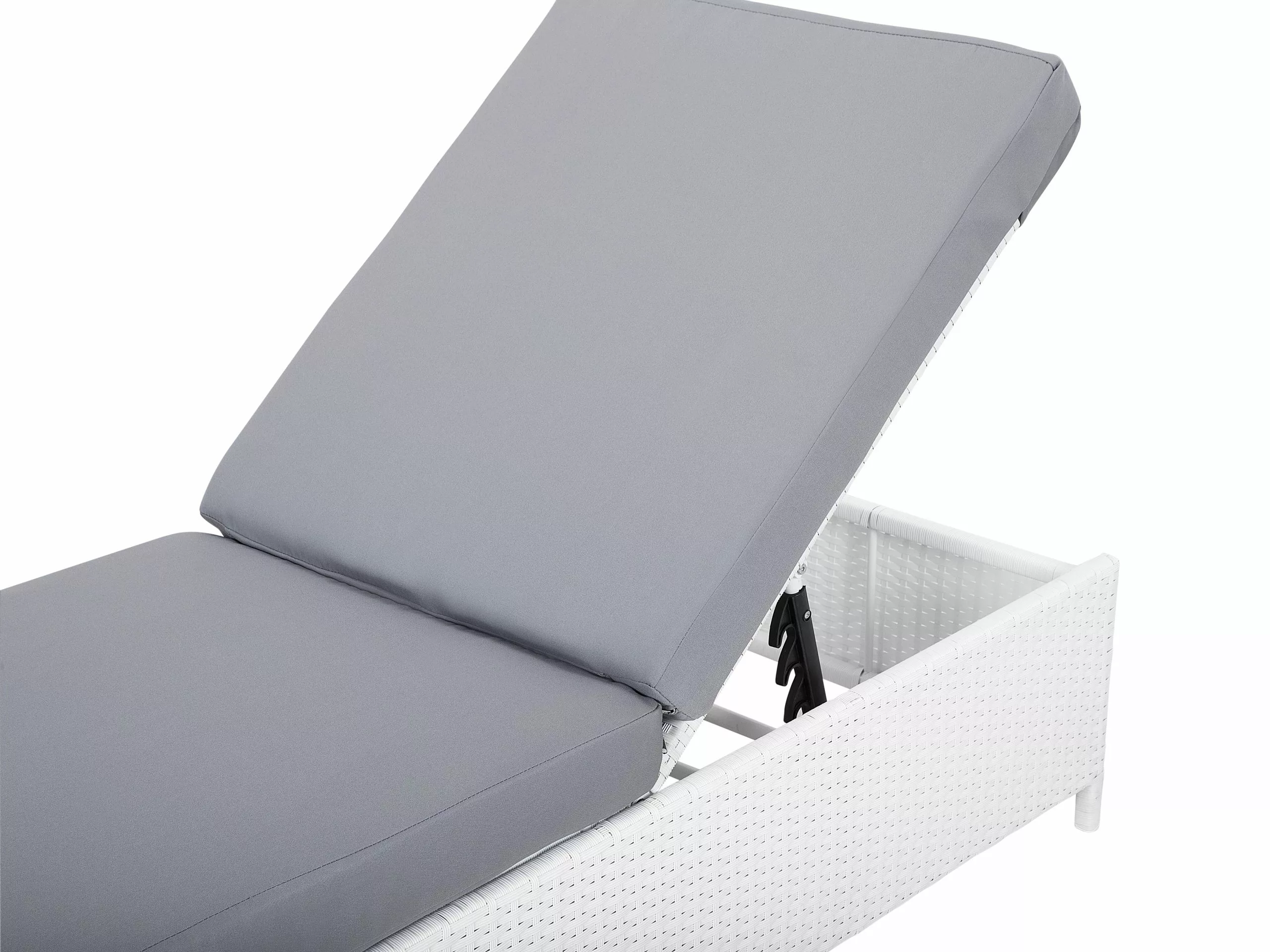 Beliani Aurinkotuoli Valkoinen TURIN II - Image 5