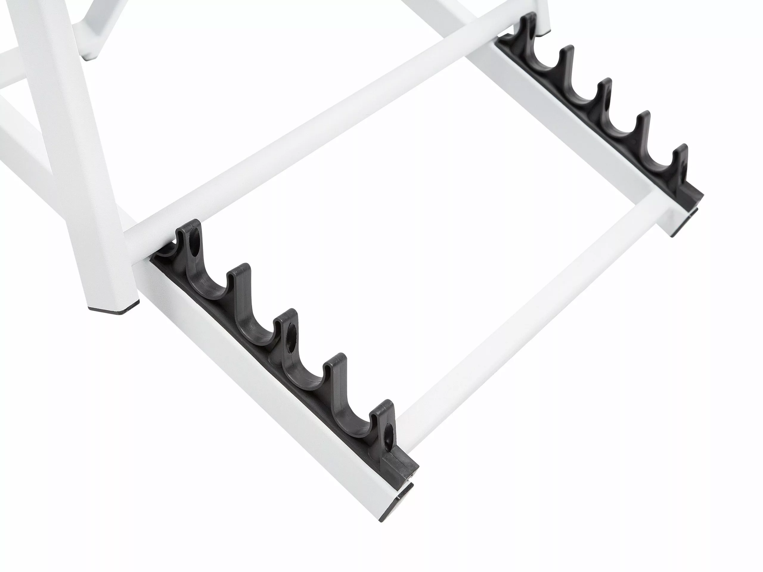 Beliani Valkoinen Aurinkotuoli Harmaalla Kankaalla LOCRI 9 Beliani Valkoinen Aurinkotuoli Harmaalla Kankaalla LOCRI - Image 9