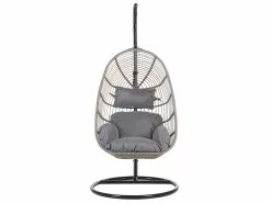 Beliani Rottinkinen Korituoli Jalustalla Harmaa CASOLI 15 Beliani Rottinkinen Korituoli Jalustalla Harmaa CASOLI -Ulkokalusteet shop undef src sa picid 763751 type whitesh image scaled