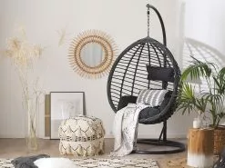 Beliani Riipputuoli Rottinkia Musta TOLLO 8 Beliani Riipputuoli Rottinkia Musta TOLLO -Ulkokalusteet shop undef src sa picid 763781 type color image scaled