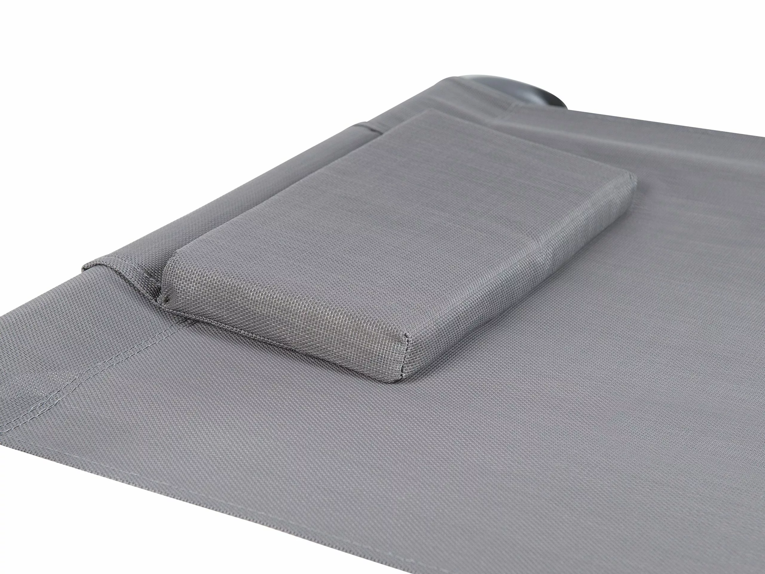 Beliani Harmaa Aurinkotuoli Katoksella TERNO - Image 8