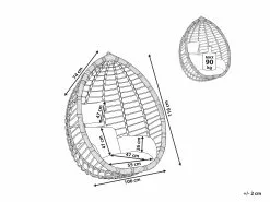 Beliani Riipputuoli Rottinkia Musta TOLLO 11 Beliani Riipputuoli Rottinkia Musta TOLLO -Ulkokalusteet shop undef src sa picid 765408 type whitesh image scaled