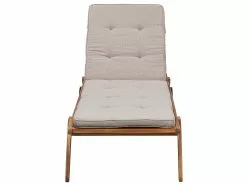 Beliani Aurinkotuoli Pehmusteilla Hiekanbeige CESANA -Ulkokalusteet shop undef src sa picid 774983 type whitesh image scaled