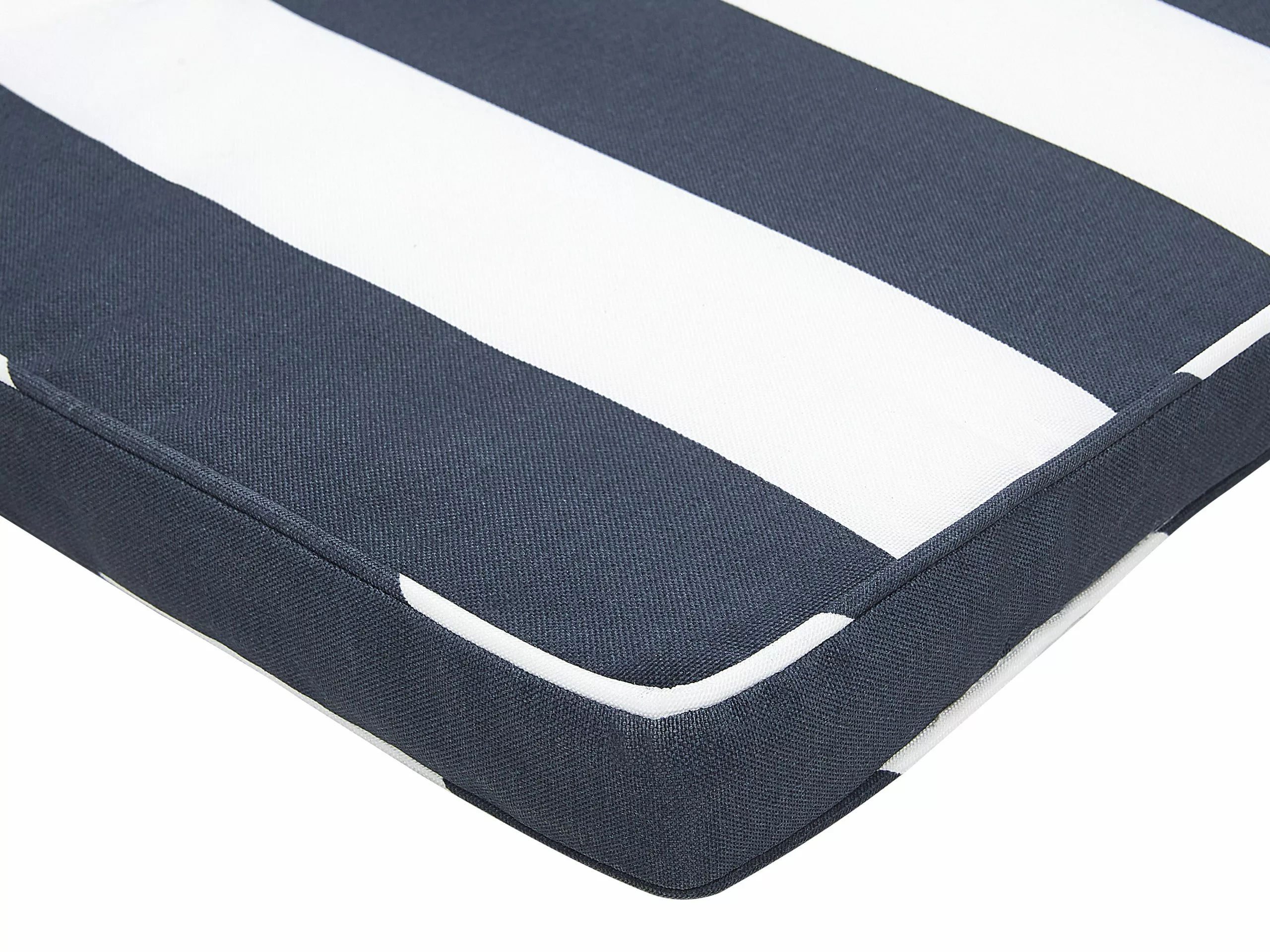 Beliani Aurinkotuoli Pehmusteilla Sinivalkoinen CESANA - Image 6