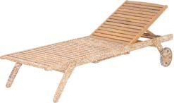 Beliani Aurinkotuoli Pehmusteilla Sinivalkoinen CESANA -Ulkokalusteet shop undef src sa picid 776143 type whitesh image