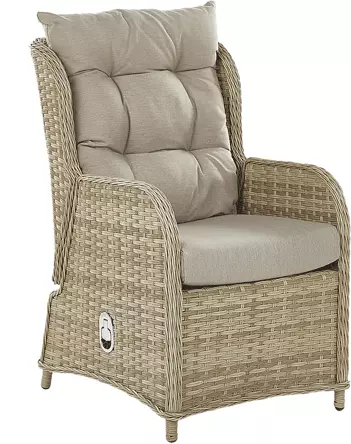 Beliani 2-istuttava Ulkosohvaryhmä Polyrottinki Luonnonväri PONZA 8 Beliani 2-istuttava Ulkosohvaryhmä Polyrottinki Luonnonväri PONZA - Image 8