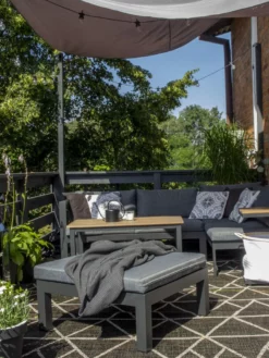 Beliani Ulkosohvaryhmä Mustaharmaa MESSINA -Ulkokalusteet shop undef src sa picid 776659 type whitesh image scaled