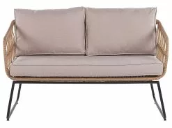 Beliani 4-istuttava Ulkosohvaryhmä Polyrottinki Beige RAVELLO 14 Beliani 4-istuttava Ulkosohvaryhmä Polyrottinki Beige RAVELLO -Ulkokalusteet shop undef src sa picid 777337 type whitesh image scaled