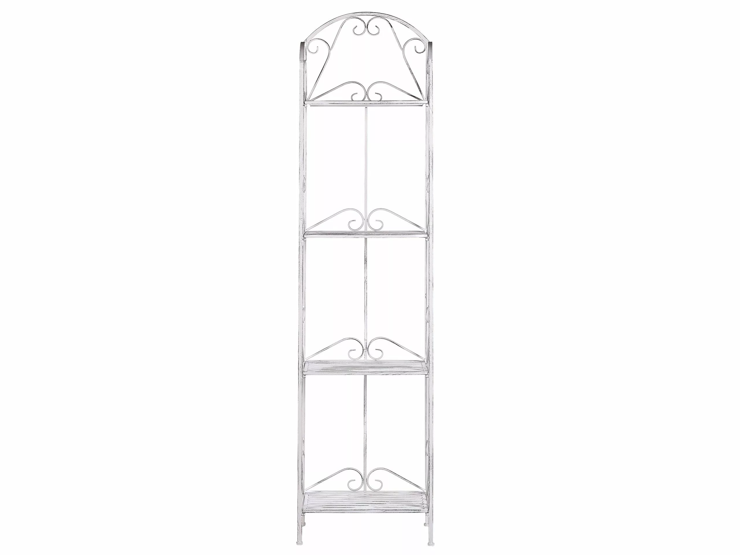 Beliani Valkoinen Rautainen 4-tasoinen Hylly VALDIVIA - Image 5