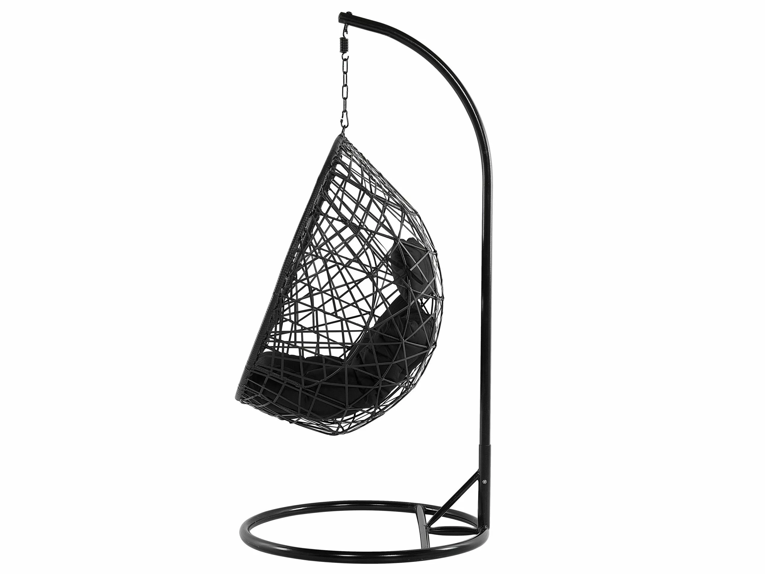 Beliani Riipputuoli Jalustalla Musta ALATRI - Image 10