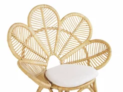 Beliani Riikinkukkotuoli Rottinki Luonnonväri 2 Kpl FLORENTINE -Ulkokalusteet shop undef src sa picid 793688 type whitesh image scaled