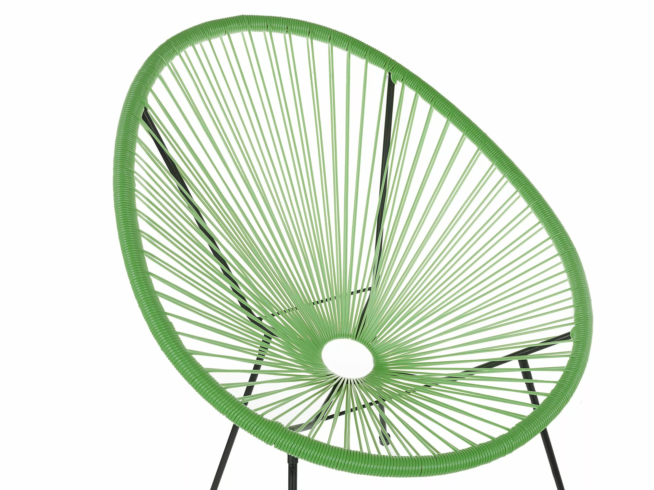 Beliani Narutuoli Polyrottinki Vihreä 2 Kpl ACAPULCO II - Image 7
