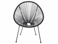 Beliani Kalustesetti Musta Pöytä Ja 2 Tuolia ACAPULCO II -Ulkokalusteet shop undef src sa picid 795242 type whitesh image scaled