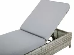 Beliani Aurinkotuoli Harmaa TURIN II -Ulkokalusteet shop undef src sa picid 796037 type whitesh image scaled