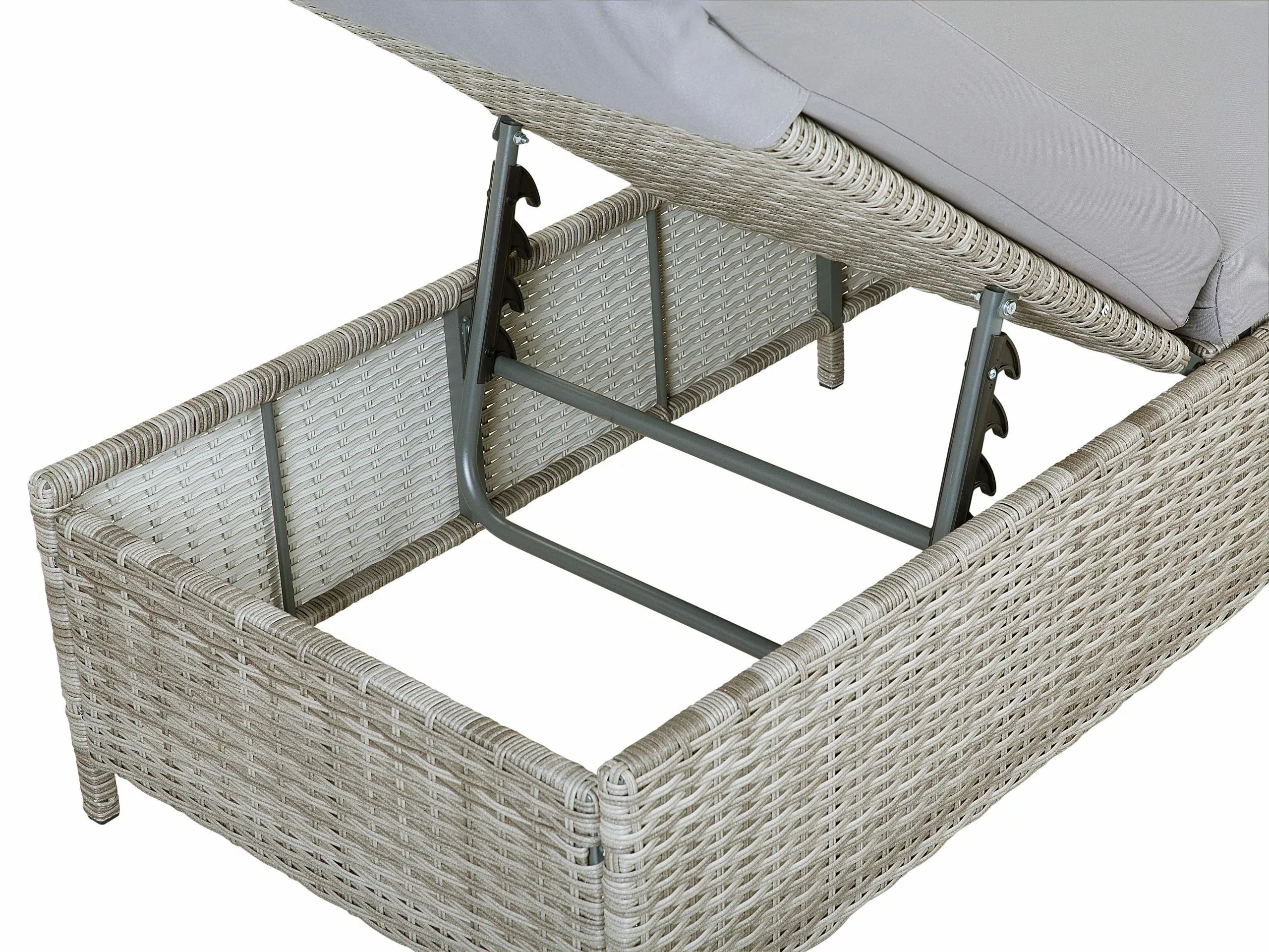 Beliani Aurinkotuoli Harmaa TURIN II - Image 9