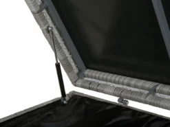 Beliani Ulkosäilytyslaatikko Polyrottinki Harmaa 520L MODENA -Ulkokalusteet shop undef src sa picid 796127 type whitesh image scaled