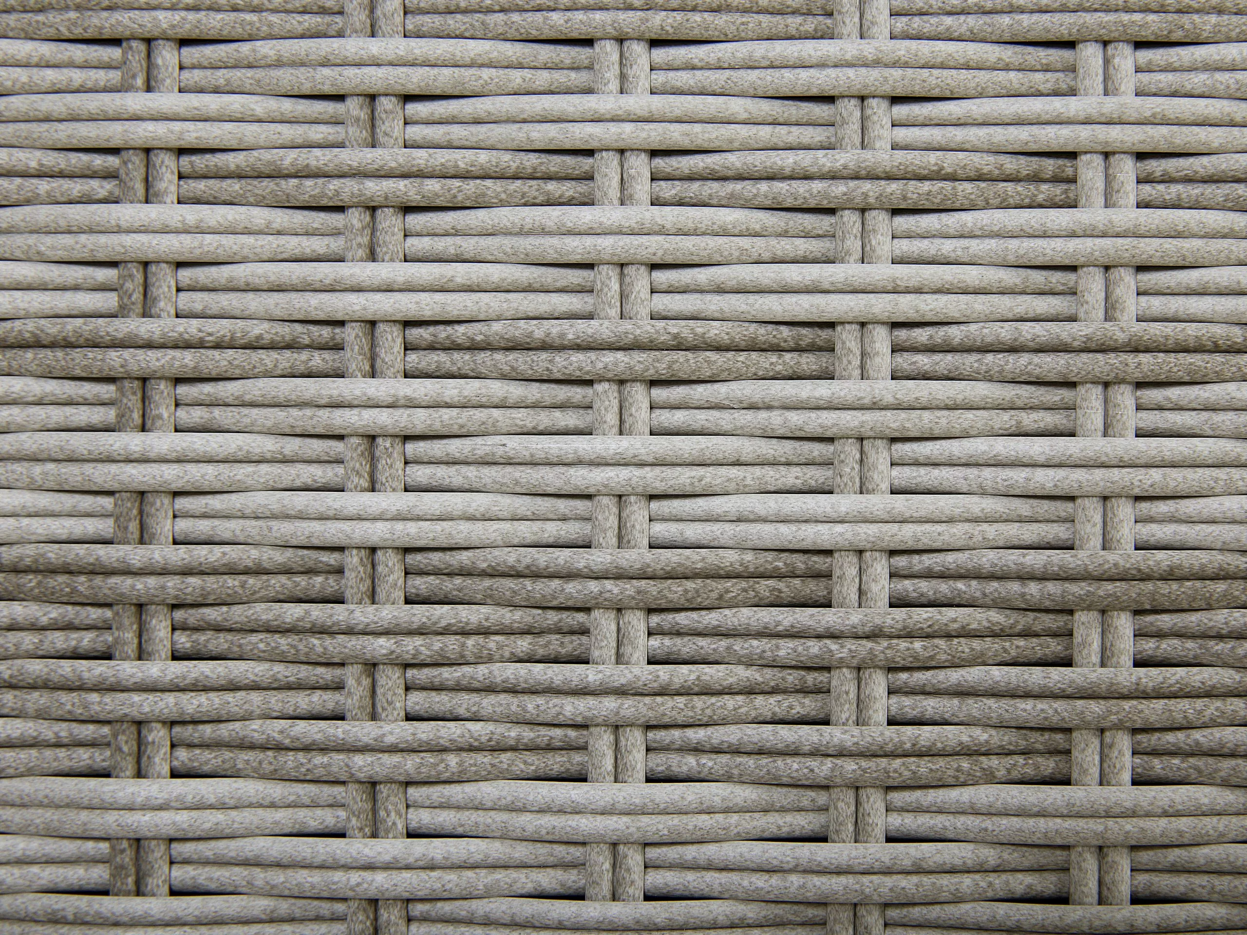 Beliani Ulkosäilytyslaatikko Polyrottinki Harmaa 520L MODENA - Image 9