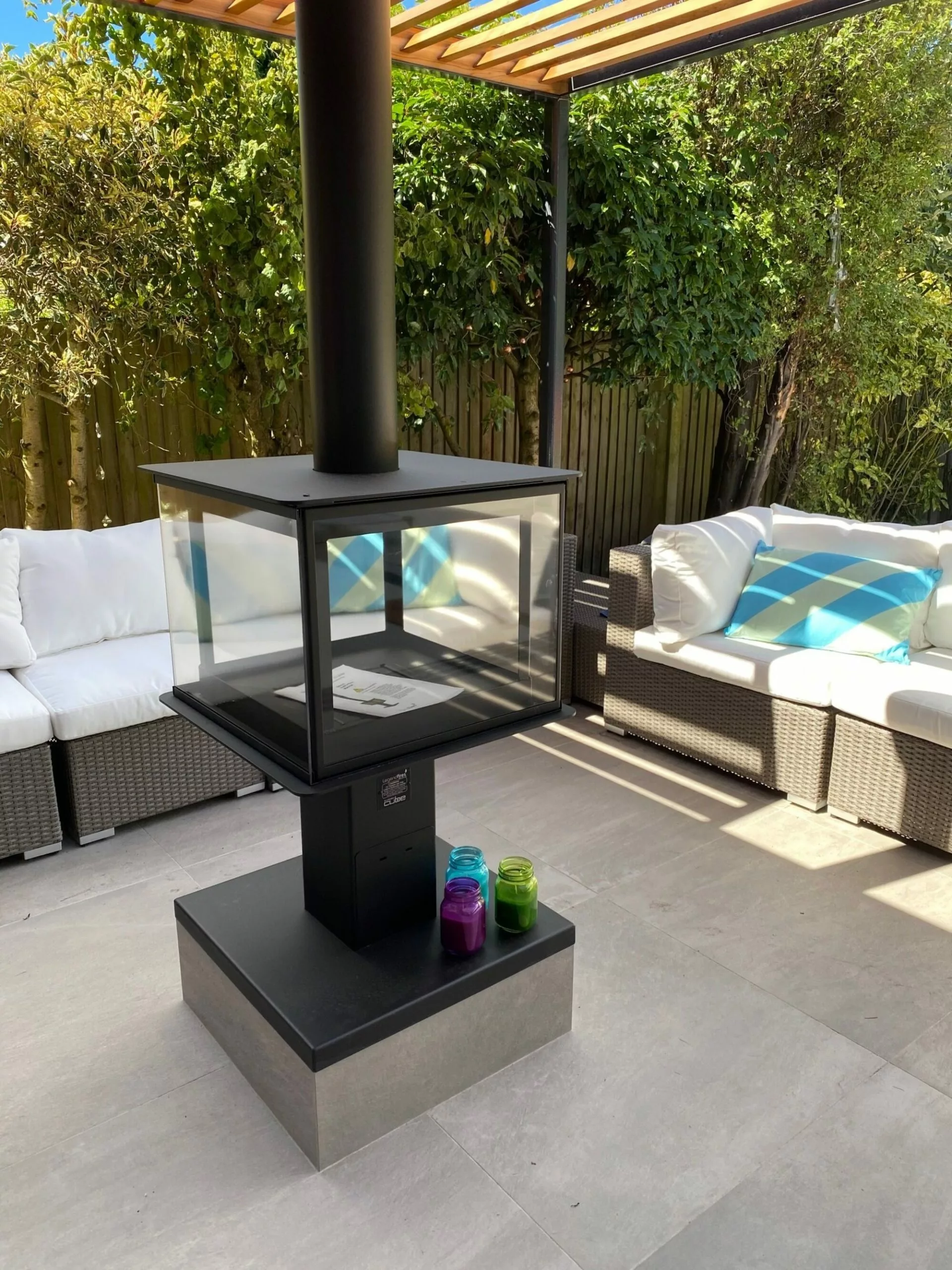 Beliani Puutarharyhmä Vaaleanruskea MAESTRO II 3 Beliani Puutarharyhmä Vaaleanruskea MAESTRO II - Image 3