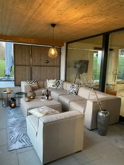 Beliani 7-istuttava Ulkosohva Kangas Vasenk. Beige AREZZO 12 Beliani 7-istuttava Ulkosohva Kangas Vasenk. Beige AREZZO -Ulkokalusteet shop undef src sa picid 802189 type whitesh image scaled