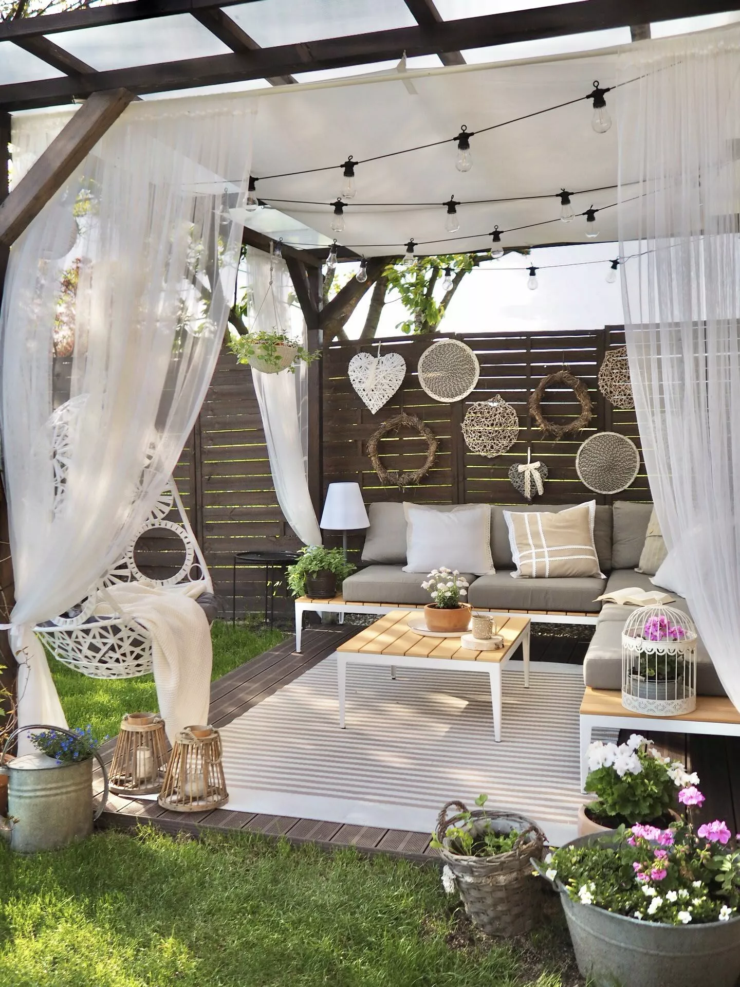 Beliani Puutarhasohva Ja Sohvapöytä POSITANO 7 Beliani Puutarhasohva Ja Sohvapöytä POSITANO - Image 7