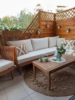 Beliani 4-istuttava Ulkosohvaryhmä Akasiapuu Vasenk. Valkoinen CREMONA 13 Beliani 4-istuttava Ulkosohvaryhmä Akasiapuu Vasenk. Valkoinen CREMONA -Ulkokalusteet shop undef src sa picid 806285 type whitesh image 2 scaled