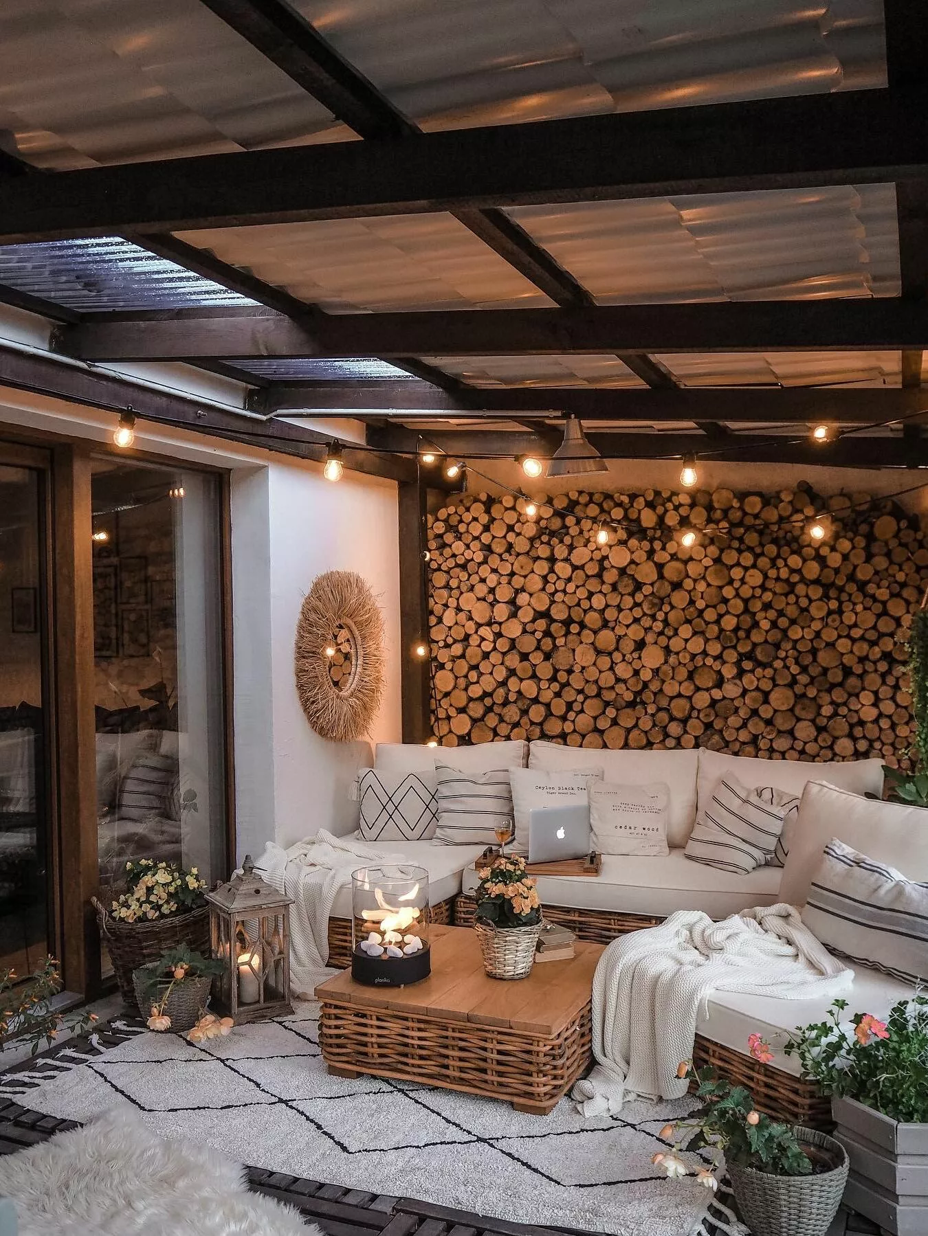 Beliani 4-istuttava Ulkosohvaryhmä Rottinki Vasenk. Luonnonväri VARALLO 6 Beliani 4-istuttava Ulkosohvaryhmä Rottinki Vasenk. Luonnonväri VARALLO - Image 6