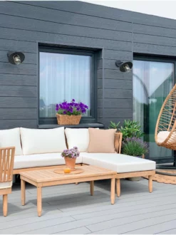 Beliani 4-istuttava Ulkosohvaryhmä Akasiapuu Vasenk. Valkoinen CREMONA 15 Beliani 4-istuttava Ulkosohvaryhmä Akasiapuu Vasenk. Valkoinen CREMONA -Ulkokalusteet shop undef src sa picid 810500 type whitesh image scaled