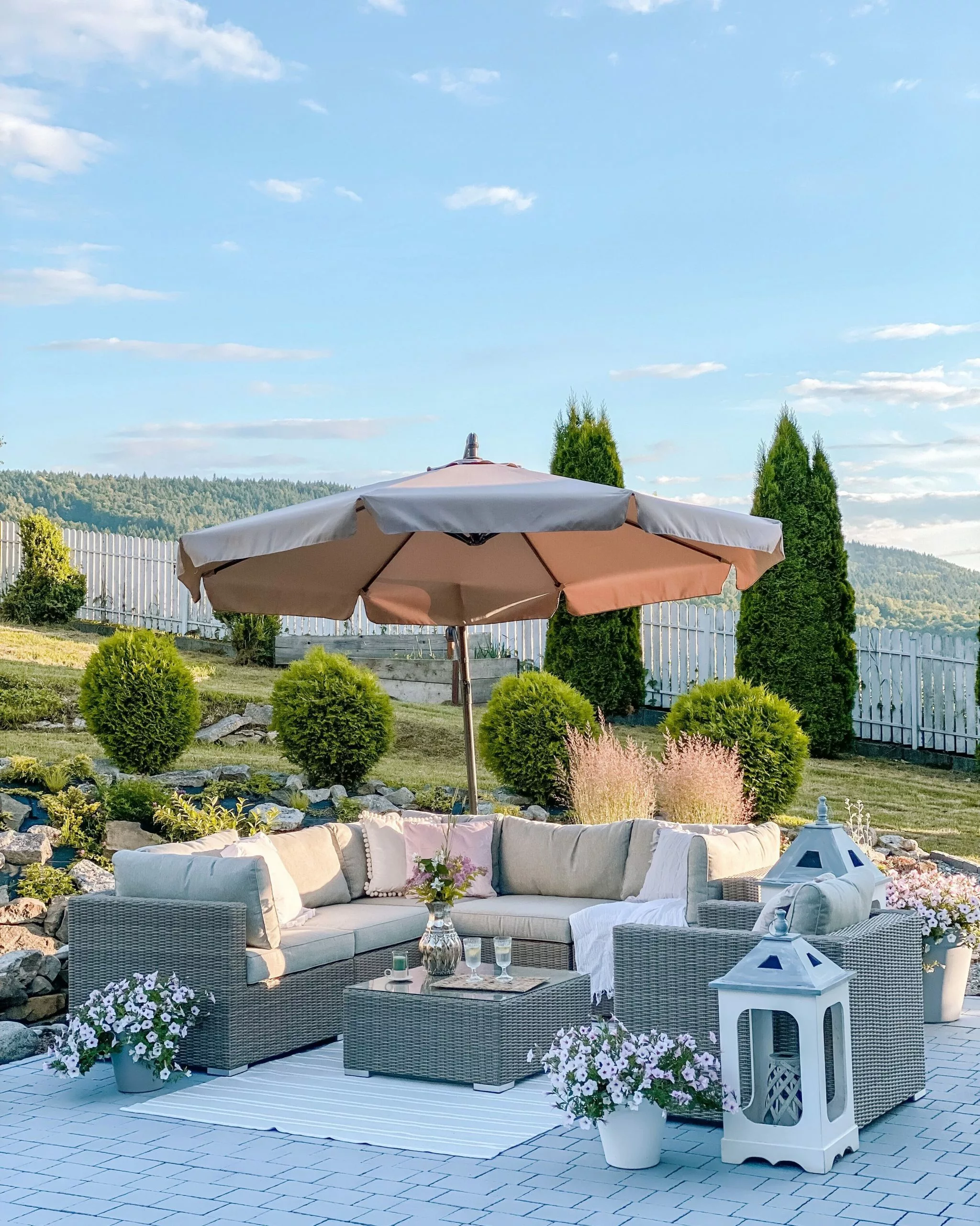 Beliani 6-istuttava Ulkosohvaryhmä Polyrottinki Vasenk. Ruskeanharmaa CONTARE 7 Beliani 6-istuttava Ulkosohvaryhmä Polyrottinki Vasenk. Ruskeanharmaa CONTARE - Image 7