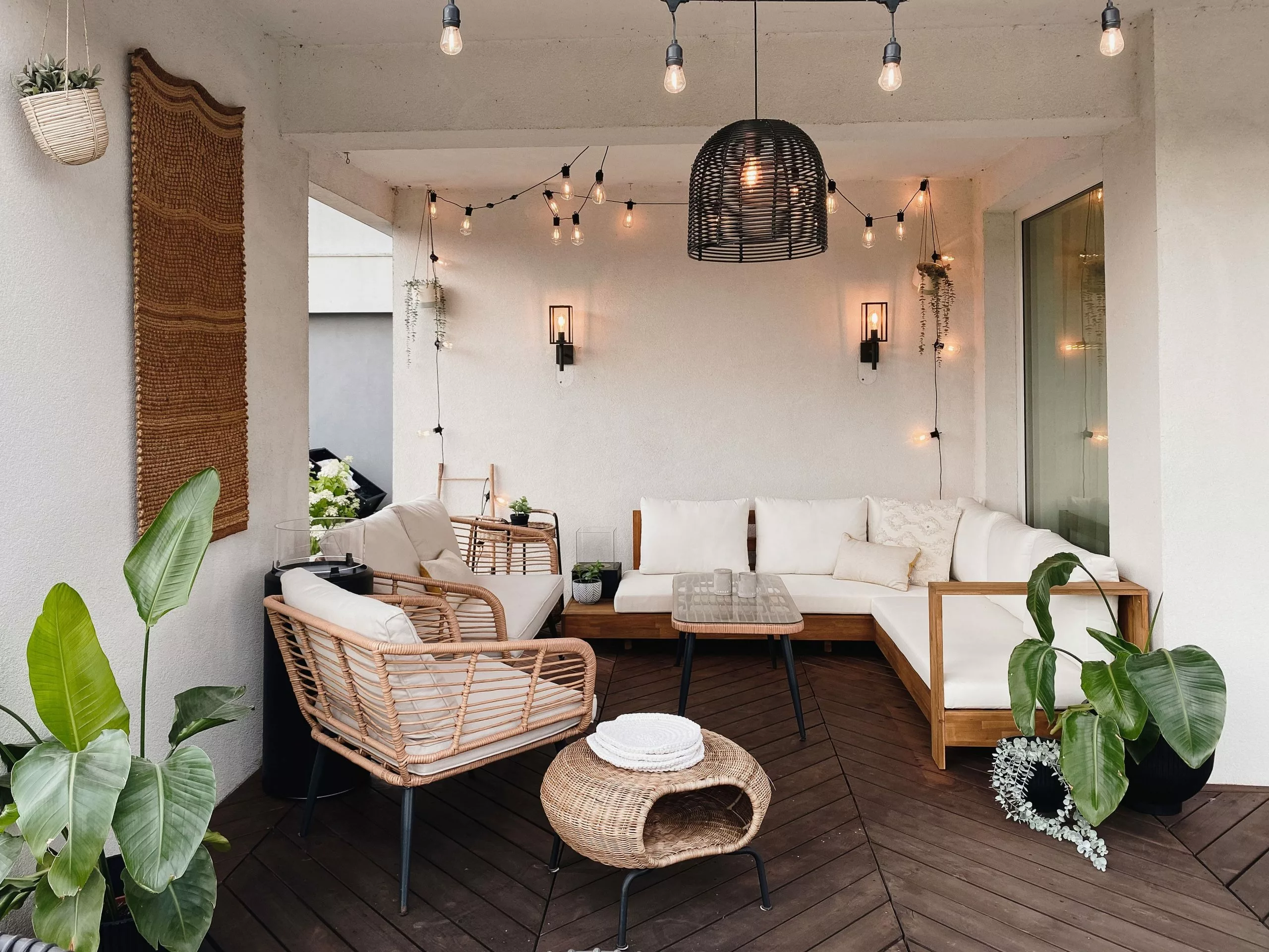 Beliani 5-istuttava Ulkosohvaryhmä Akasiapuu Vasenk. Valkoinen MARETTIMO 3 Beliani 5-istuttava Ulkosohvaryhmä Akasiapuu Vasenk. Valkoinen MARETTIMO - Image 3