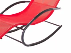 Beliani Aurinkotuoli Teräs Keinuva Punainen CARANO II 17 Beliani Aurinkotuoli Teräs Keinuva Punainen CARANO II -Ulkokalusteet shop undef src sa picid 812639 type whitesh image scaled