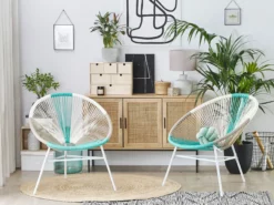 Beliani Narutuoli Polyrottinki Monivärinen Valkoinen 2 Kpl ACAPULCO 13 Beliani Narutuoli Polyrottinki Monivärinen Valkoinen 2 Kpl ACAPULCO -Ulkokalusteet shop undef src sa picid 814214 type whitesh image scaled