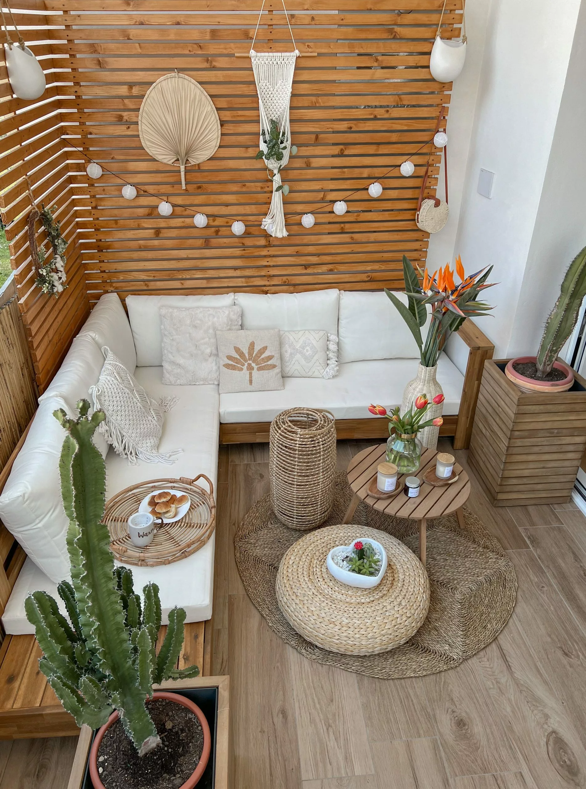 Beliani 5-istuttava Ulkosohvaryhmä Akasiapuu Vasenk. Valkoinen MARETTIMO 8 Beliani 5-istuttava Ulkosohvaryhmä Akasiapuu Vasenk. Valkoinen MARETTIMO - Image 8