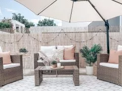 Beliani Vaaleanruskea 4-istuttava PE-rottinkinen Ulkosohvaryhmä LUCA 13 Beliani Vaaleanruskea 4-istuttava PE-rottinkinen Ulkosohvaryhmä LUCA -Ulkokalusteet shop undef src sa picid 822837 type whitesh image scaled