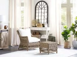 Beliani Puutarhatuoli Rahilla Rottinki Luonnonväri RIBOLLA -Ulkokalusteet shop undef src sa picid 824009 type whitesh image scaled